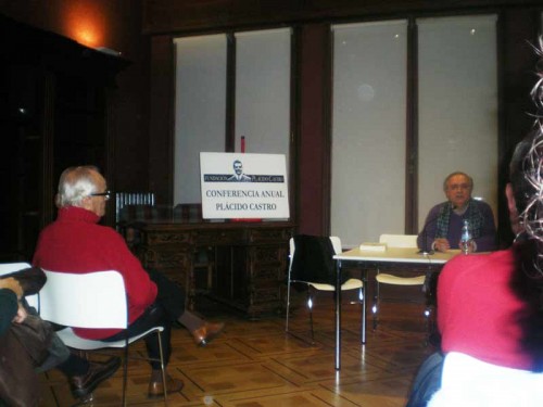 2011/01/25. Na Coruña. XII Conferencia Anual Plácido Castro