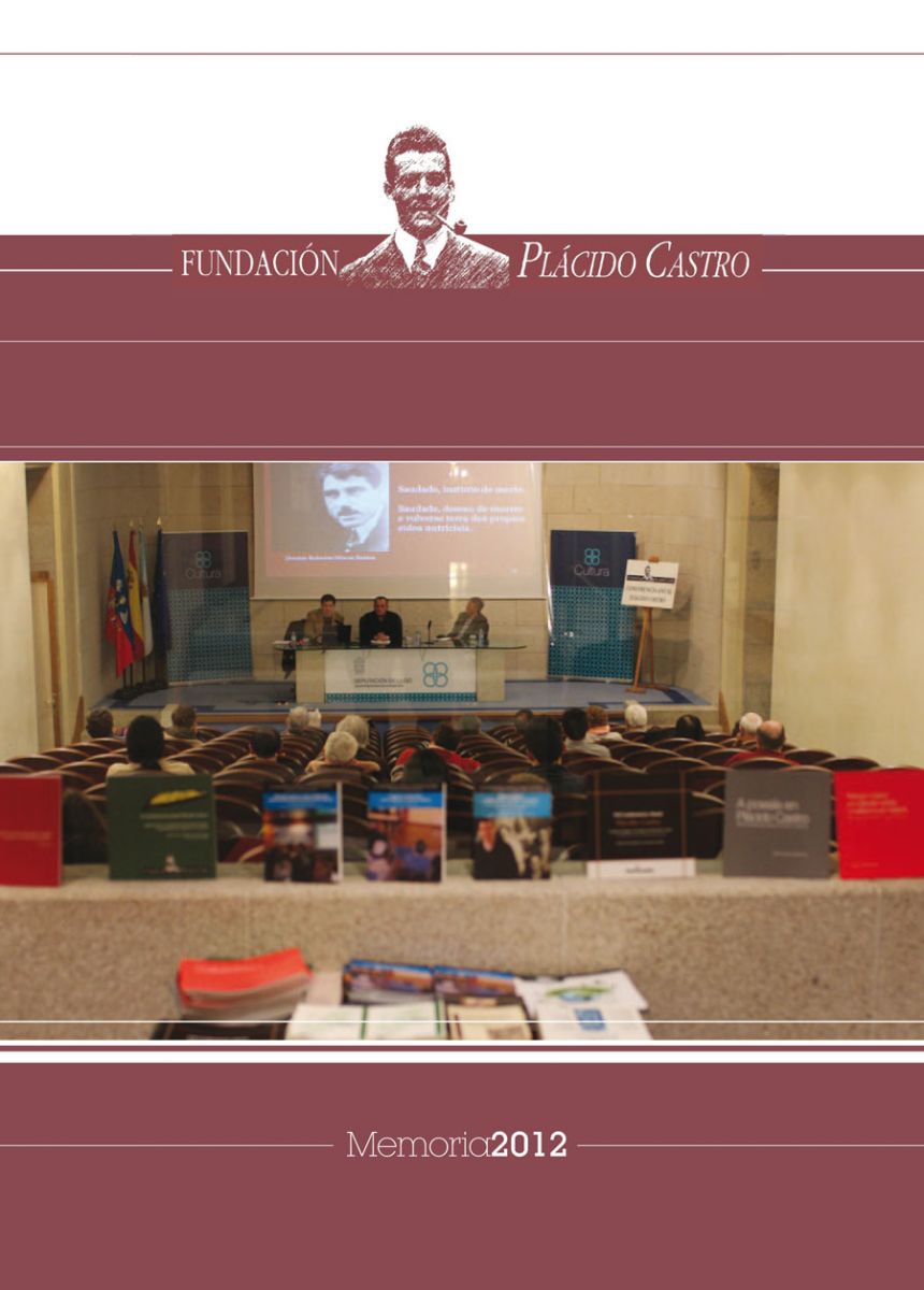 Memoria de actividade da Fundación Plácido Castro 2012