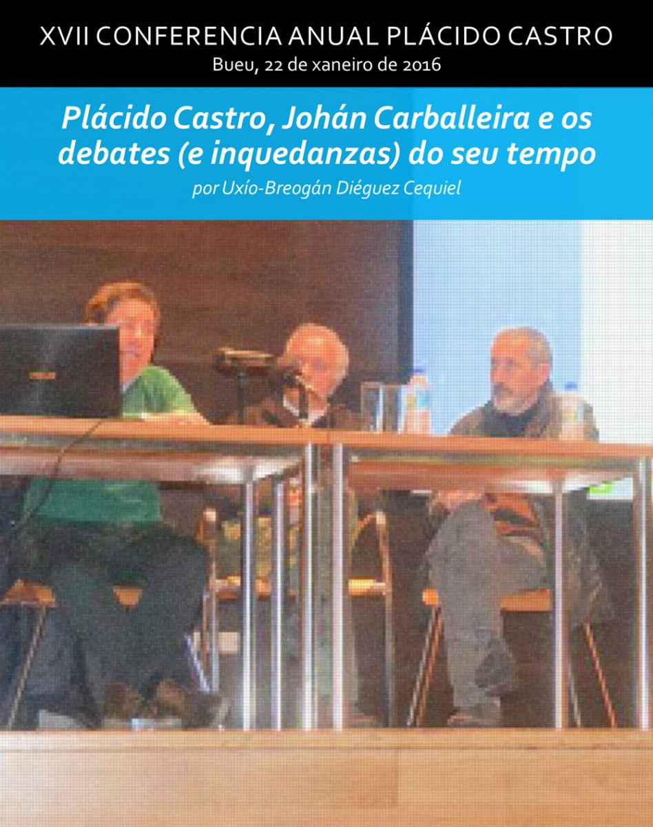Portada do libriño da XVII Conferencia Anual Plácido Castro
